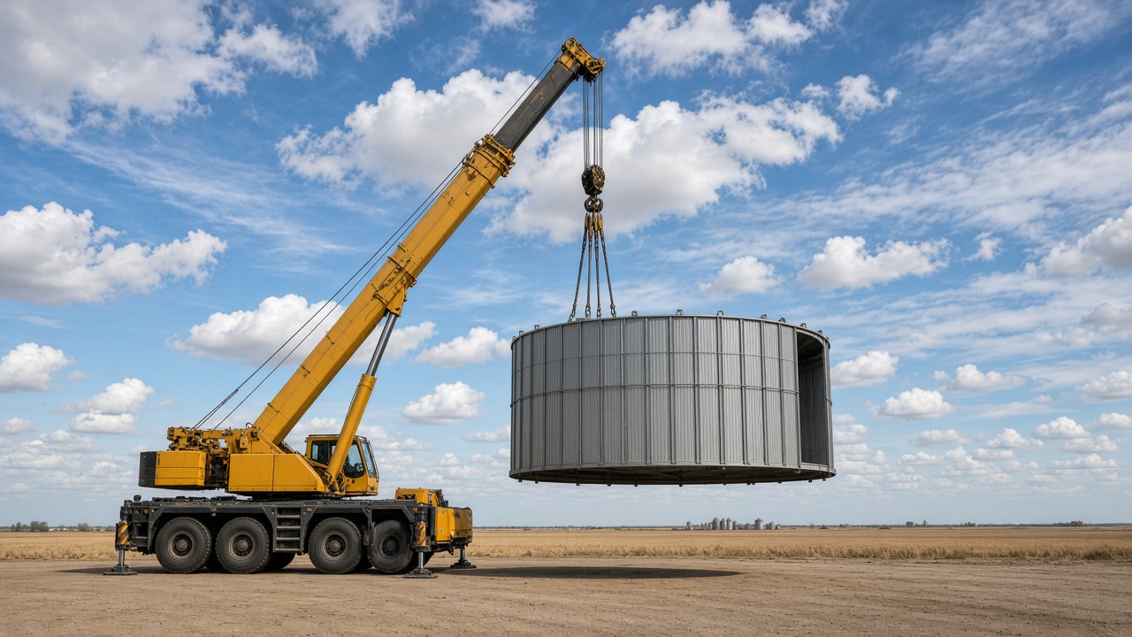 Polatlı Vinç Kiralama Silo, Sanayi ve Ova Montajı